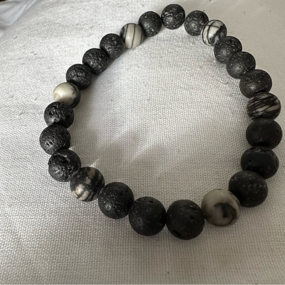 Fashion Jewelry Lava Bead Bracelet
